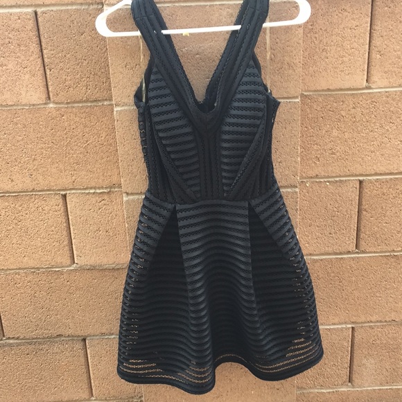 NWT size Small black lined full skirt style dress - Picture 2 of 9